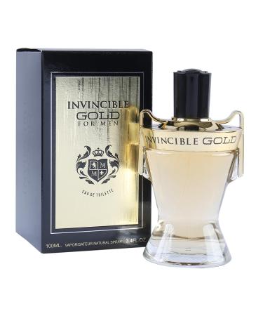 Generic MCH Beauty Invincible Gold Spray Cologne - Eau De Toilette Perfume for Men - 3.4 fl.oz