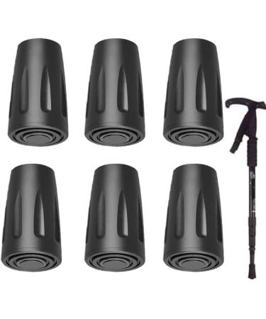 Rubber Tips for Walking Sticks - Rubber Walking Stick Tips Rubber Leg Tips Cane Accessories for Seniors Walker Leg Caps Rubber Feet No-Slip Grip Extra Stability Wynott - Buy Online on GoSupps.com