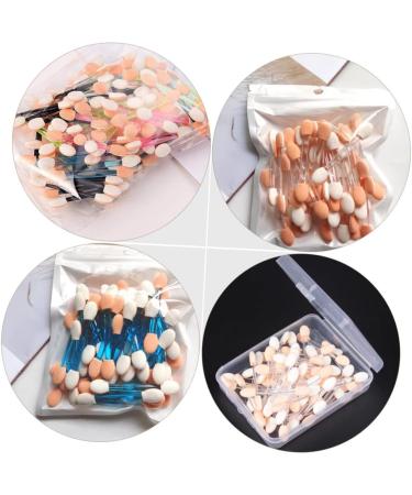 BIUDECO 120pcs Eyeshadow Blending Brush Girl Eyeshadow Makeup Brush Dual-ended Eye Stick - Buy Online on GoSupps.com