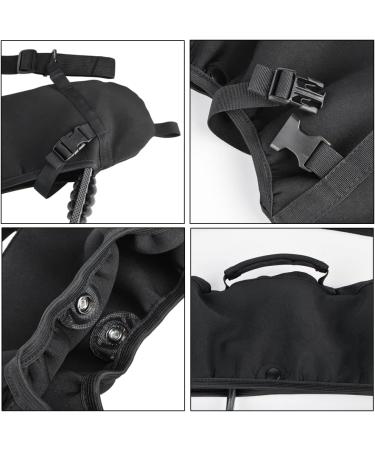 ZSHJGJR Compound Bow Sling String Protector with Shoulder Strap Holder - Black | Compound Bow Accessories for Outdoor Hunting - Buy Online on GoSupps.com