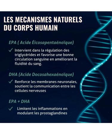 Blanche Bresson - 100% Pure Krill Oil - Omega-3 & DHA - Heart and Brain Well-Being Cardiovascular Support Vision - 30 Capsules of Marine Origin - 15 Day Treatment - Made in France - Buy Online on GoSupps.com