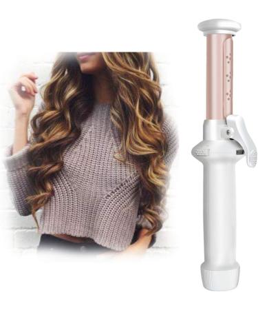 Mini Cordless Curling Iron 30W 2 in 1 USB Rechargeable Ceramic Hair Curling Wand Travel Hair Straightener Curler for Hair Styling Wet and Dry Use