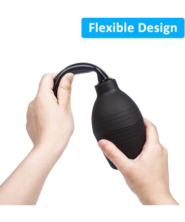 Anal Douche for Women and Men - 10 oz Enema Bulb Cleaner for Shower, Wash Flusher System (Black) - Buy Online on GoSupps.com