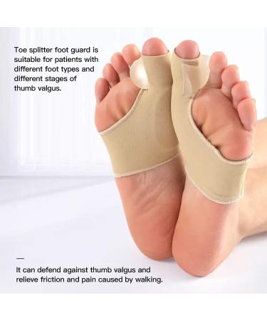 Arvena Bunion Corrector - 4 Pairs Bunion Socks with Gel Cushion for Pain Relief & Big Toe Straightening - One Size Fits All - Buy Online on GoSupps.com