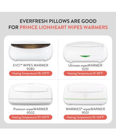 EverFRESH Pillow Replacement for Prince Lionheart Wipes Warmer - 6 Pack - Buy Online on GoSupps.com