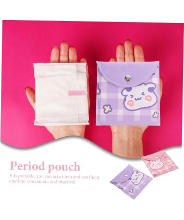Iwowhero Multi-Purpose Napkin Storage Bag - 2 Pieces | Women s Period & Menstrual Pad Organizer | Outdoor Pocket Solution - Buy Online on GoSupps.com