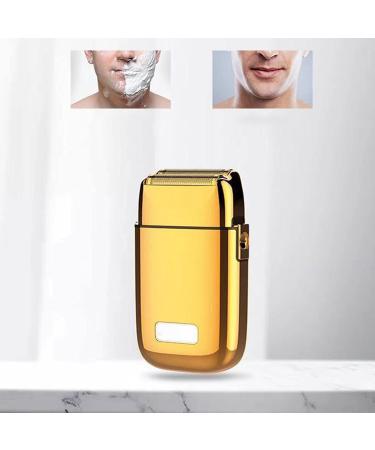 Cordless Double Electric Shaver for Men - Rechargeable Zinc Alloy Hair & Beard Trimmer with Removable Head - International Shipping Available - Buy Online on GoSupps.com