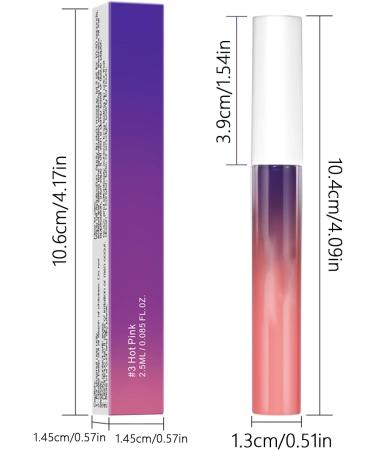 3Pcs Detachable Lip Liner Lipstick Set - Travel Makeup Supplies - Buy Online on GoSupps.com