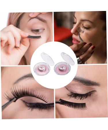 Self Adhesive Eyelashes - Reusable Waterproof Fake Lashes | Natural Fluffy 2 Pair Set - Buy Online on GoSupps.com