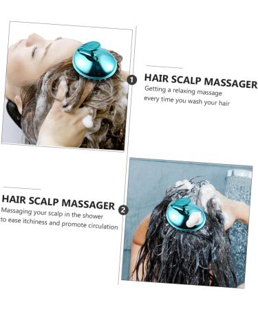 FRCOLOR 4pcs Shampoo Massage Comb & Cleaning Brush Bath Shower Gel & Scrubber for Ultimate Relaxation - Buy Online on GoSupps.com