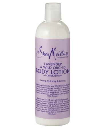SheaMoisture Lavender/Wild Orchid Body Lotion 13 Ounce