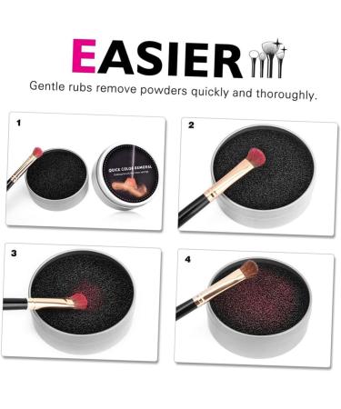 FRCOLOR 12 Sets Makeup Sponge Tools Make up Sponges for Face Silicone Brush Cleaner Mat Makeup Supplies Makeup Cleaning Mat Sponges for Cleaning Activated Carbon Sponge Makeup Brush Washer - Buy Online on GoSupps.com