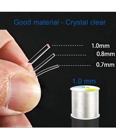 320 FT Transparent Elastic Jewelry Cord for DIY Bracelet Making - Buy Online on GoSupps.com