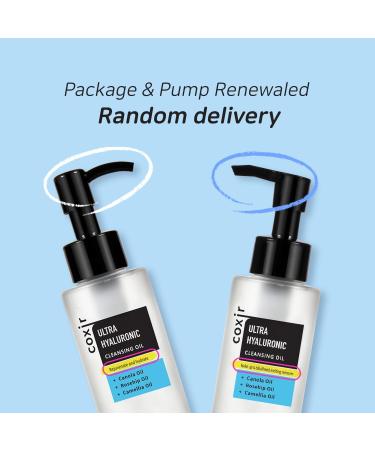  Coxir Ultra Hyaluronic Cleansing Oil 150ml (5.07 fl.oz.) | Deep Cleaning and Hydration | Cruelty Free No Mineral Oil - Buy Online on GoSupps.com