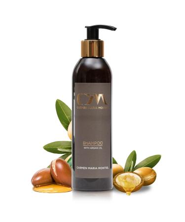 CM Nourishing Hair Shampoo with Argan Oil - Moisturizing Salon Shampoo for Men and Women - Women Must-Have for Scalp Health and Hydration