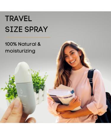 POCKET CARE | 2 Pack Unscented Hand Moisturizing cleanser Spray .50 Fl OZ each bottle - natural moisturizing | Organic | Travel Size - Travel Accessories - Buy Online on GoSupps.com