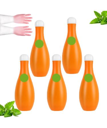 Bowling Blue Bubble Toilet Bowl Cleaner Automatic Long-Lasting Toilet Bowl Cleaner in Bottle Toilet Fresheners for Cleaning and Disinfecting Deodorizing & Descaling Long-Lasting Fragrance (5pcs)