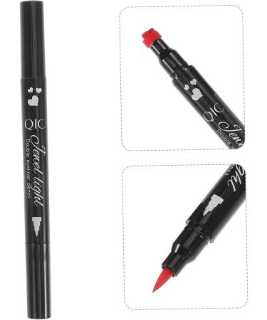 OSOLADY Double Sided Waterproof Liquid Eyeliner Pen with Quick Dry Formula for Female Eyes for Bold Detailed Makeup Long Lasting No Bleeding - Buy Online on GoSupps.com