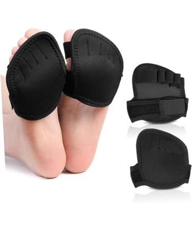 Adjustable Forefoot Cushions & Non-Slip Toe Socks for Dance & Yoga - Comfortable Half Foot Pads - Buy Online on GoSupps.com