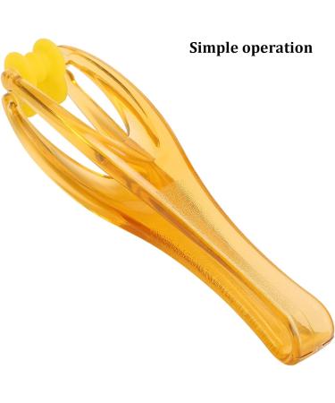 Finger Roller Massager for Stress Relief | Handheld Joint Massage Tool | Blood Circulation Aid (Yellow) - Buy Online on GoSupps.com