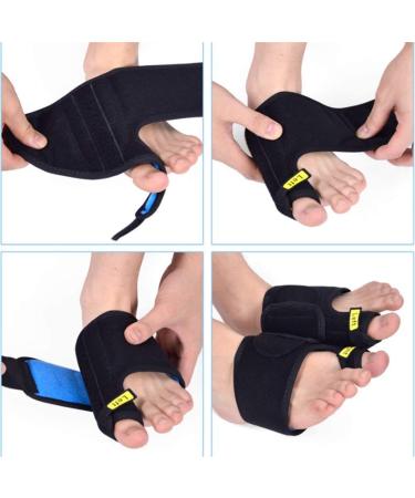 Day/Night Bunion Corrector - Valgus Support Bunion Splints & Toe Separator for Pain Relief - Buy Online on GoSupps.com