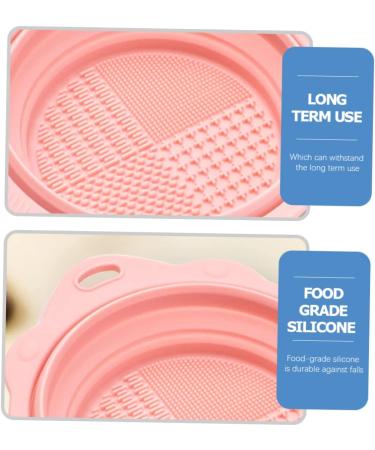 Angoily 10 pcs Foldable Brush Cleaner Mat Makeup Tools powder puff Cosmetics Brush Scrubber Makeup Cleaner wash bowl cleaning pad cleaning bowl cleaning board Cleaner Makeup Brush Cleaner 14.5x14.2cmx5pcs Assorted Colorx5pcs - Buy Online on GoSupps.com