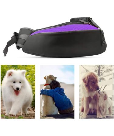 Petemoo Portable Dog & Cat Shoulder Bag Carrier - Breathable Mesh Travel Bag for Pets (Up to 2.5kg) - Purple - Buy Online on GoSupps.com