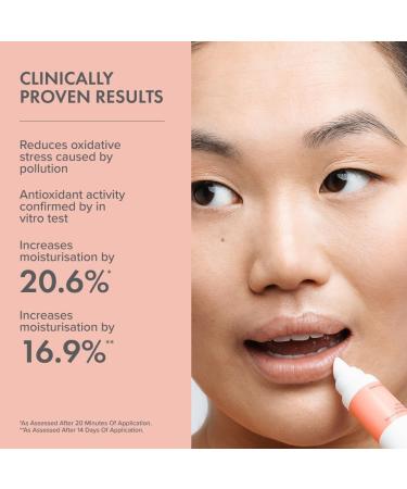 The Organic Pharmacy Vitamin Protection Lip Balm 10ml - Rich Buttery Balm - Nourishing Oils and Antioxidants - Rescue Dry and Thirsty Lips - 66.4% Organic 39.9% Natural - Buy Online on GoSupps.com