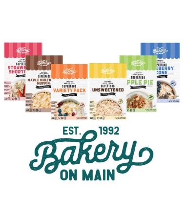 Bakery On Main Gluten-Free Instant Oatmeal - Vegan Maple Multigrain Muffin (6 Pack) | Non-GMO - Buy Online on GoSupps.com