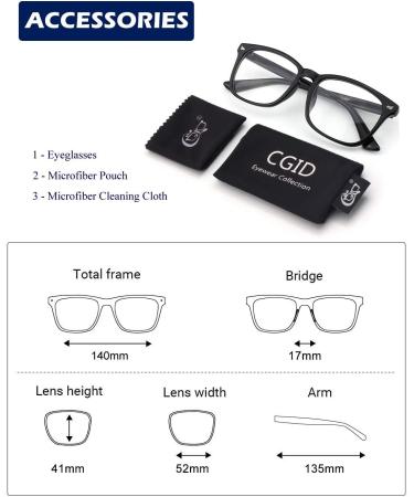 Buy CN92 Classic Round Keyhole Nerd Glasses - Vintage 40s/50s Panto Style with Clear Lenses - International Shipping Available - Buy Online on GoSupps.com