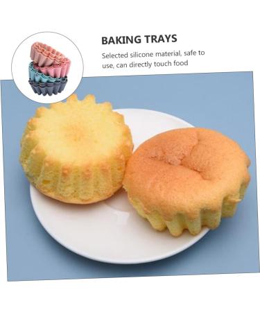 ABOOFAN 12 Pcs Silicone Muffin Cup Cupcake Holder Paper Mini Cupcake Liners Non Stick Cake Cover - Buy Online on GoSupps.com