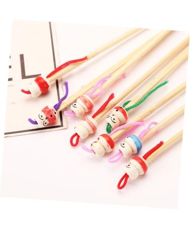 Didiseaon 100Pcs Ear Wax Removal Tools Natural Handmade Ear Cleaning Picks with Hanging Pendants Earwax Cleaning Tools for Safe and Gentle Ear Care - Buy Online on GoSupps.com