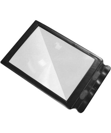 Portable Full Page Magnifier A4 Large Sheet Reading Portable Reading Aid Lens for Reading Books Newspapers Large Sheet for Elderly People with Low Vision Se Full of Stars