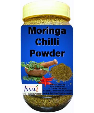 Havilah Moringa Chilli powder 250 g Moringa karam podi Munaga chilli Karam Superfood for Cooking Fibre Rich munaga aku Karam Podi Moringa Spice Powder - Buy Online on GoSupps.com