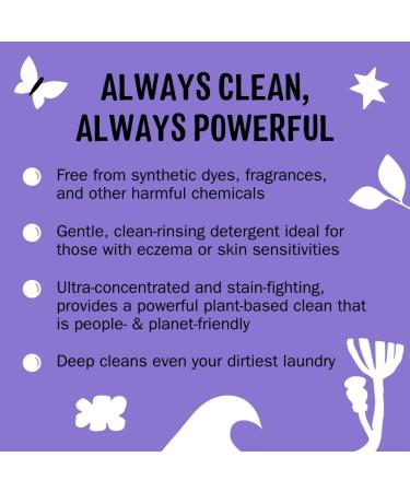 Molly's Suds Liquid Laundry Detergent | Natural 2x Concentrated HE Soap for Sensitive Skin | Lavender - 100 Loads (52 Fl Oz) - Eco-Friendly & International Shipping - Buy Online on GoSupps.com