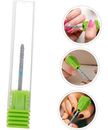 MERRYHAPY Nail Polisher Nail Art Drill Bits Women Manicure Supplies Manicure Nail Bits Nail Bits for Nail Drill Nails Drill Bits Safety Bits for Nail Drill Manicure Accessories 7.00X1.30X1.30CM Green - Buy Online on GoSupps.com
