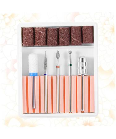Beavorty 1 Set nail drill heads nail drill bits for acrylic ceramic nail bits Cuticle Drill Bit nail polish accessories nail polish tools Nail File Bits Drill Bits for Nails gel pedicure 6.5x5.5cm Pink - Buy Online on GoSupps.com