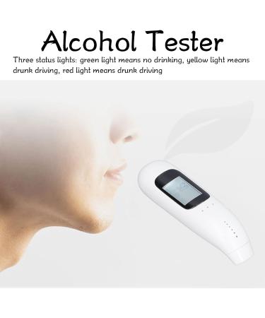 Ultra Portable High Sensitivity Breathalyzer Alcohol Detector - C06 Accurate Breath Tester for Traffic Control & Personal Use - Buy Online on GoSupps.com