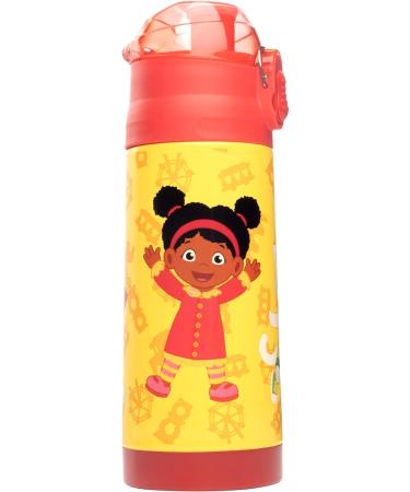 Daniel Tiger 13 oz Insulated Water Bottle - Spill Proof & BPA-Free for Kids - Keeps Drinks Cold for Hours - Yellow - Buy Online on GoSupps.com
