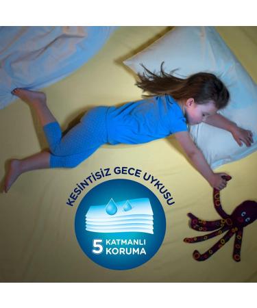 Huggies DryNites Girls Bedwetting Pyjama Pants 4-7 Years (10 Count) - Buy Online on GoSupps.com