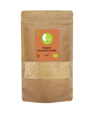 Organic Amaranth Grain -Certified Organic- by Busy Beans Organic (1kg) - Buy Online on GoSupps.com