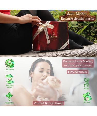 Romantic Luxury Lavish Bath Bomb Gift Set - 12 Handmade 120g Bath Bombs with Essential Oils & Natural Shea Butter Vegan Non-GMO Cruelty Free Aromatherapy with Mixed Colours - Buy Online on GoSupps.com