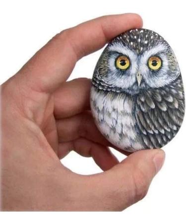 Smooth Painting Rocks 3-4 inches - Pack of 12 for Art Crafts and Decoration - Buy Online on GoSupps.com