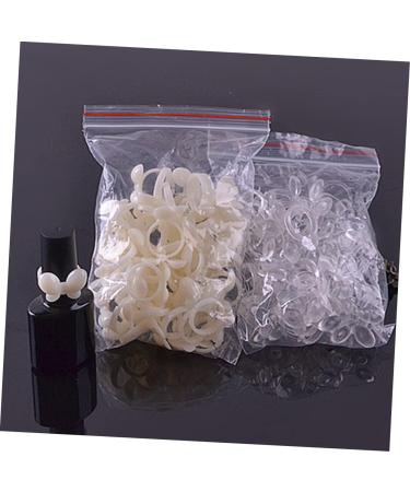 FRCOLOR Nail Display Ring rings pegboard display polish color display ctr nail chart nail display nail color display Nail Tips Display Board nail art display tips bracket white Nail Ring - Buy Online on GoSupps.com