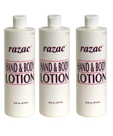 Razac Hand & Body Lotion 474 ml by Razac (Set of 3) 16 Fl Oz (Pack of 3)