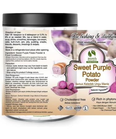9x Sweet Purple Potato Powder (200g / Can) - Buy Online on GoSupps.com