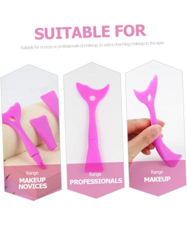 ABOOFAN 15 Pcs Eyeliner Eyeshadow Baffle Silicone Makeup Applicator Guide Tool for Makeup Eye Makeup Tool - Buy Online on GoSupps.com