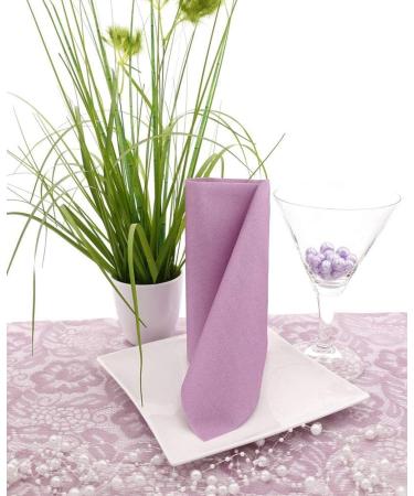 50 APARTina Fabric-Like Airlaid Napkins - Pastel Purple 33x33 cm | Premium Quality for International Shipping - Buy Online on GoSupps.com