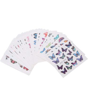 Complete Style Nail Art Stickers Easy To Carry Fingernail Decorations Beauty Salon Manicure Store Salon Shop for Home - Buy Online on GoSupps.com