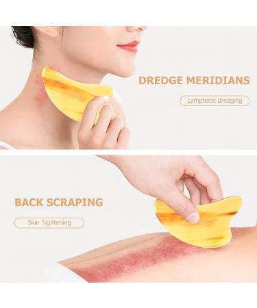 COHEALI Horn Pulling Scraping Massage Tool Face Guasha Board & Household Massager | International Shipping - Buy Online on GoSupps.com